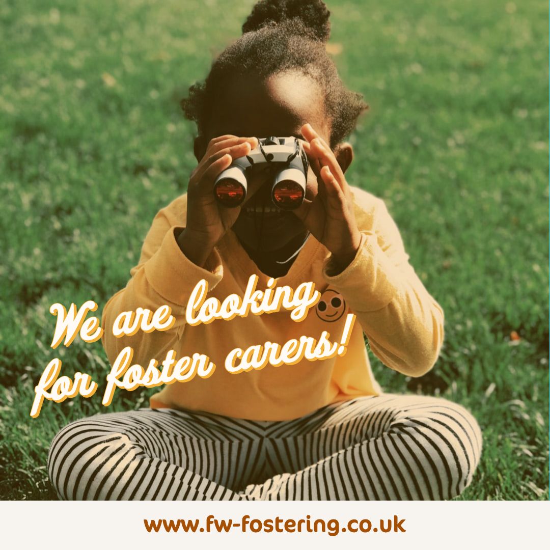 We're looking for foster carers! Are you a foster carer looking to be found? We would love to speak to you :) #foster #fostering #fostercare 
.
.
fw-fostering.co.uk