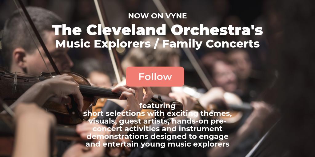 vyneapp's tweet photo. @CleveOrchestra's Music Explorers and Family Concerts are a fun way way to introduce music and musical instruments to children.

Follow on Vyne now to stay tuned!

#hearditthroughvyne #vyneapp #music #clevelandmusic https://t.co/gsihjW934f
