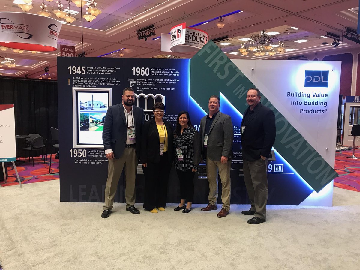 ODL_Doorglass's tweet photo. We had a great time at #wma2019! If you didn't get a chance to talk to us about ZEEL at our booth, check out https://t.co/pef8mD0IDn. @WMAmillwork https://t.co/Ay7pjlNGvh