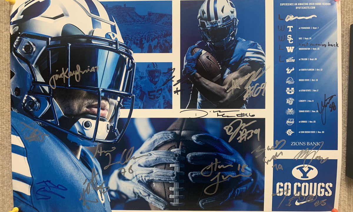 jenson23matt's tweet photo. Just saw this gem... looks like a BYU player thought it would be a good idea to “cross out” Utah... oh well! 🤷🏽‍♂️ #9IsHere https://t.co/k4RW4i5EBy