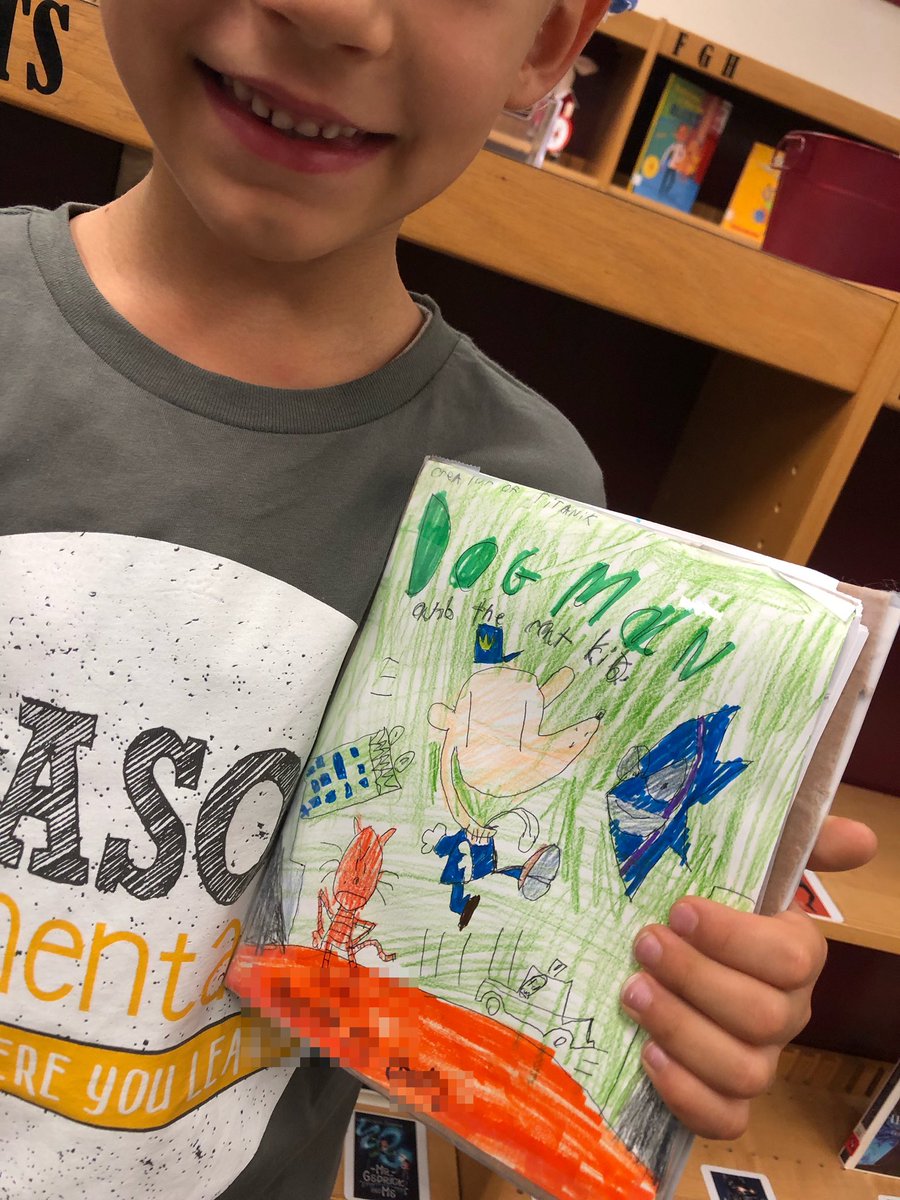 LibMustangs's tweet photo. Growing self-motivated authors and illustrators at #storyofmason, one page at a time! What an amazing &amp; truly impressive labor of love &amp; literacy.  @mrsbyrd_mason  #1lisd #dogmanmatters @Scholastic #fliporama #meanwhile... https://t.co/O6keP8alFS