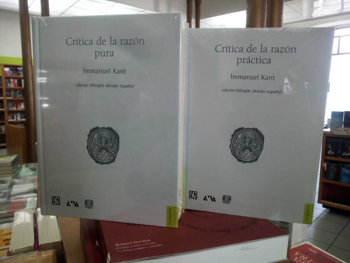 Cambiemos nuestro pensamiento.
#criticadelarazonpura
#criticadelarazonpractica
#immanuelkant
#RepúblicaDeLectores