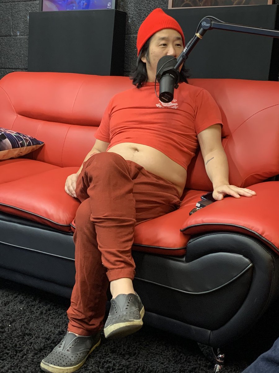 VERY SPECIAL guest for <a href="/FighterNtheKid/">Fighterandthekid</a> 500th episode. The one. The only.  <a href="/bobbyleelive/">Bobby Lee</a>