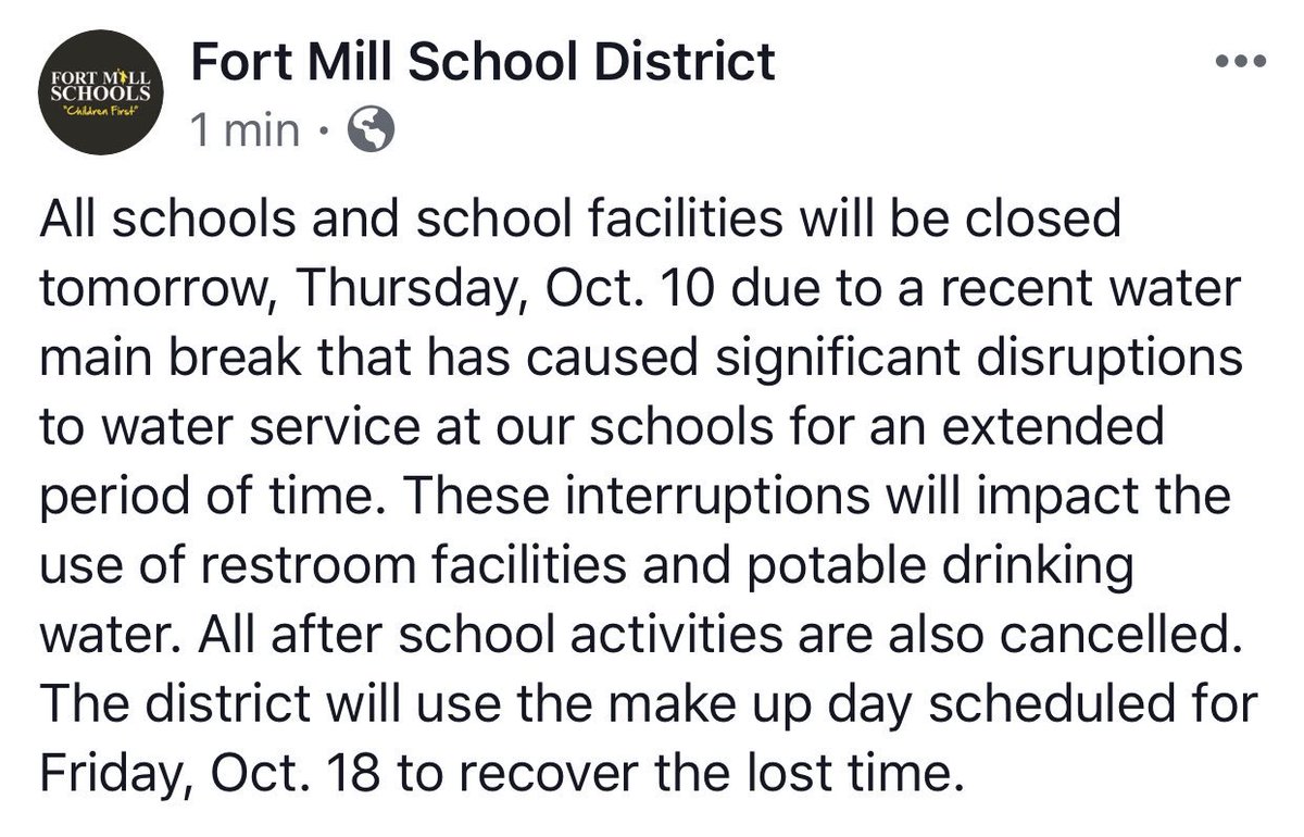 Fort Mill School District tweet media