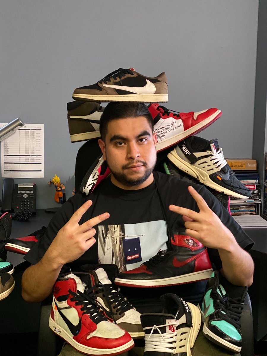 andersonmktg's tweet photo. Can you tell #NationalSneakerDay is Eddie's favorite holiday? #AMGAgency #AgencyLife https://t.co/kmzhqrJdkb