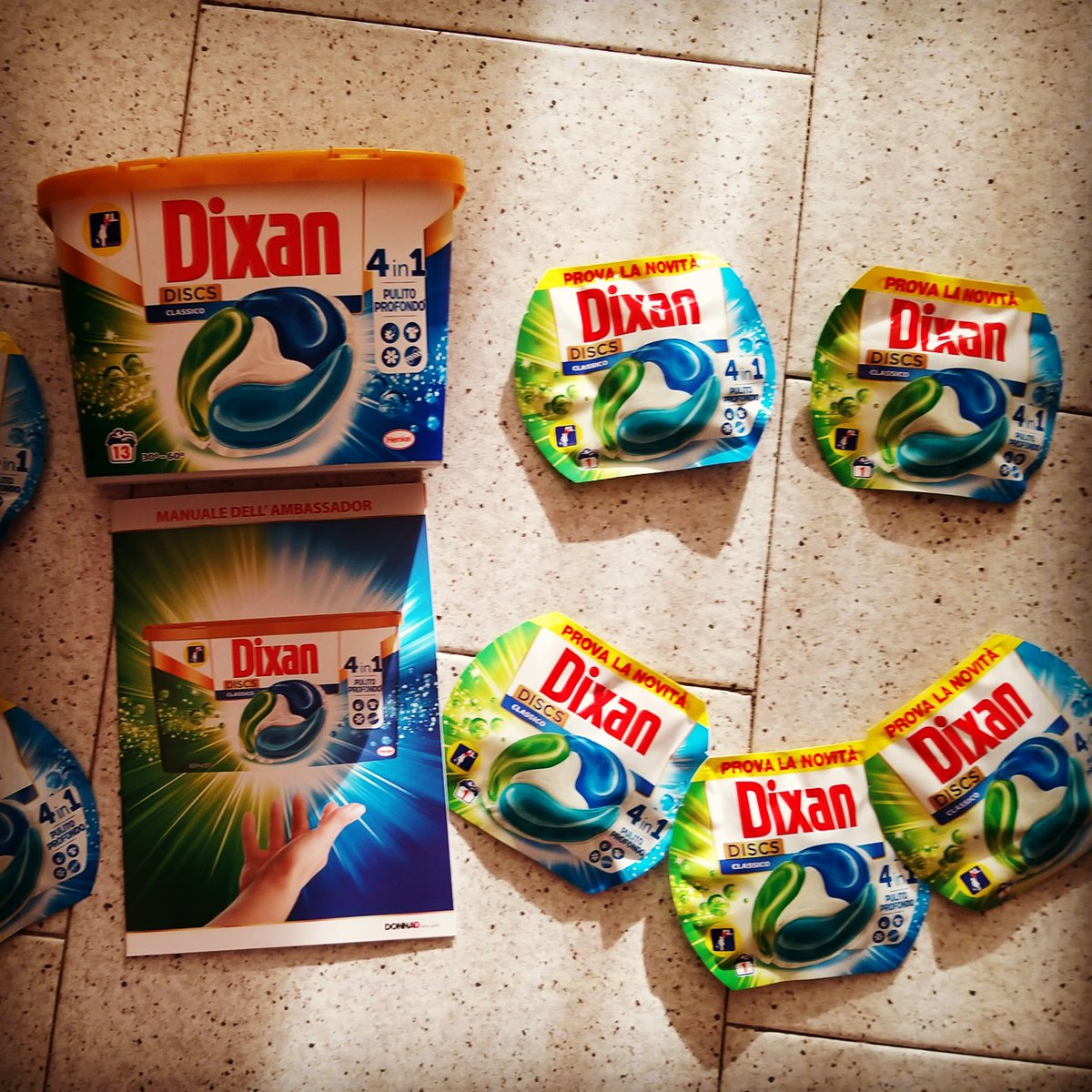 SimoGianluP's tweet photo. #dixandiscs #dixan #dixandiscs4in1 #donnad #kuvutit #tester #chesacrificio #gliarriviquellibelli @donnad @kuvutit https://t.co/mWms7ldmUS