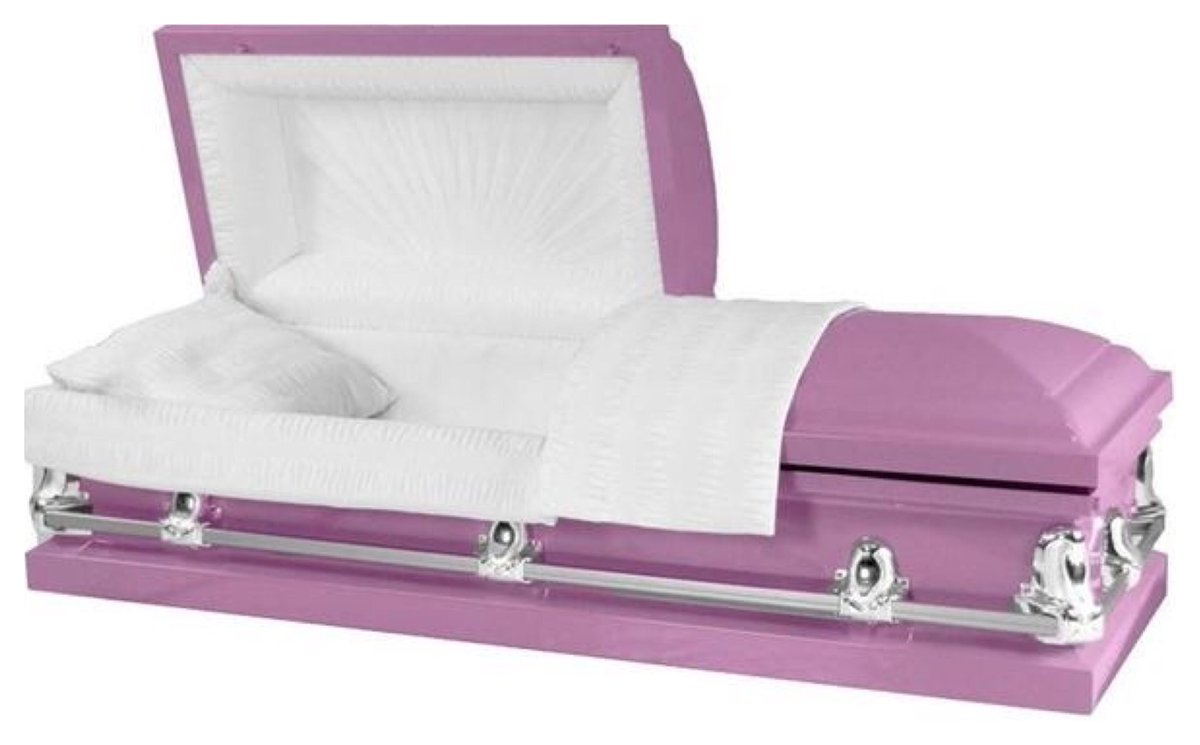 リタ ゴールディー Fantastic Lounge ピンクの棺桶可愛い と思ってamazonで見てる でも土葬されてこのピンク色の空間でお花達と一緒に朽ちてミイラになることを考えたら別の方向で ええやん と萌え始めた 毎年ハロウィンショー用に買いたいと