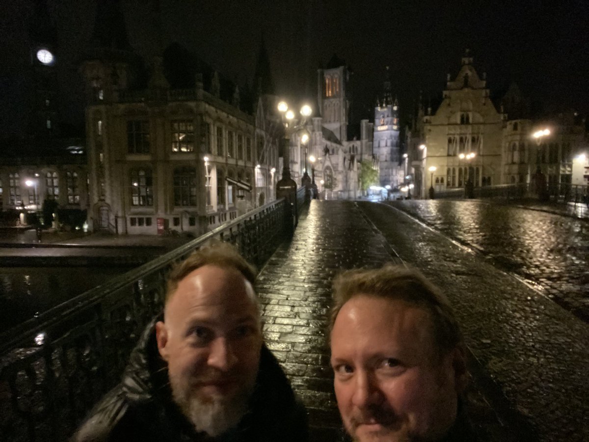rianjohnson's tweet photo. Sup Ghent https://t.co/jFey86CqDH