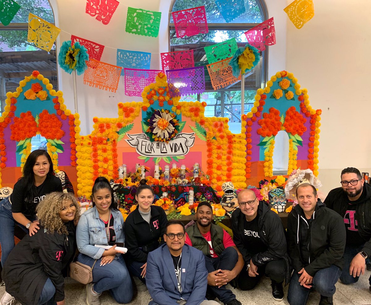 Corey_Magenta's tweet photo. Celebrating Hispanic Heritage Month with my MBX family. Not only did we come together to celebrate, but we also learned more about the hispanic culture contributing to great things. #Estamosunidos #HispanicHeritageMonth #BeYou #diadelosmuertos https://t.co/Om0P09j6aM