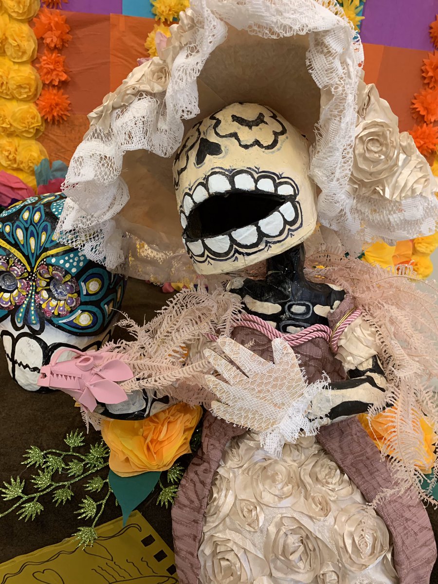 Corey_Magenta's tweet photo. Celebrating Hispanic Heritage Month with my MBX family. Not only did we come together to celebrate, but we also learned more about the hispanic culture contributing to great things. #Estamosunidos #HispanicHeritageMonth #BeYou #diadelosmuertos https://t.co/Om0P09j6aM