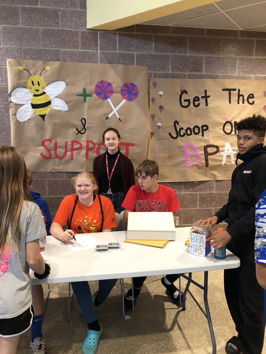 nhs_bpa's tweet photo. Have some FUN and join BPA 🍦🍨Follow @nhs_bpa #PentaPride #OneRangerNation https://t.co/jynwQugPXe