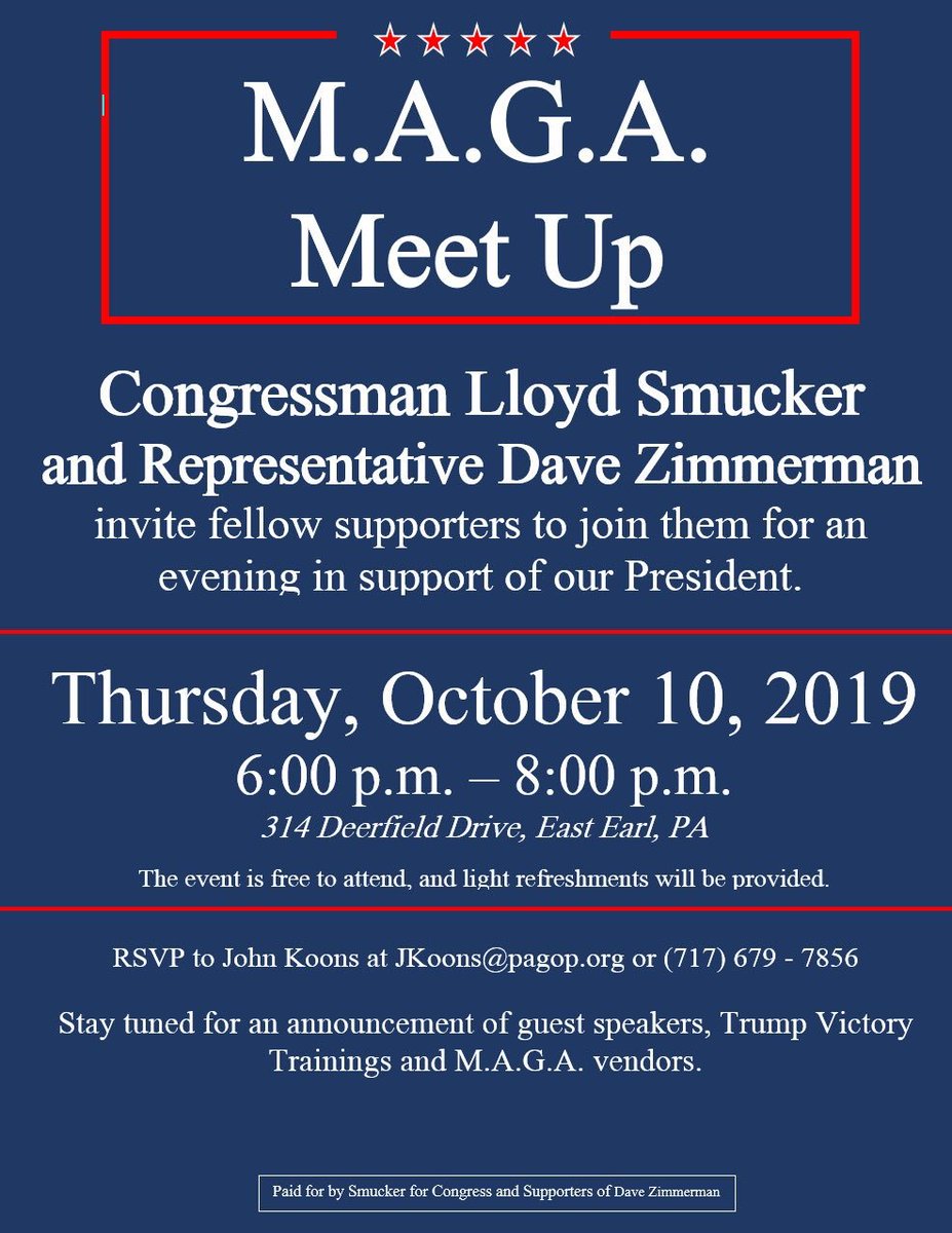 Make sure to join the Etown College Republicans at this special event tomorrow night! #LeadRight