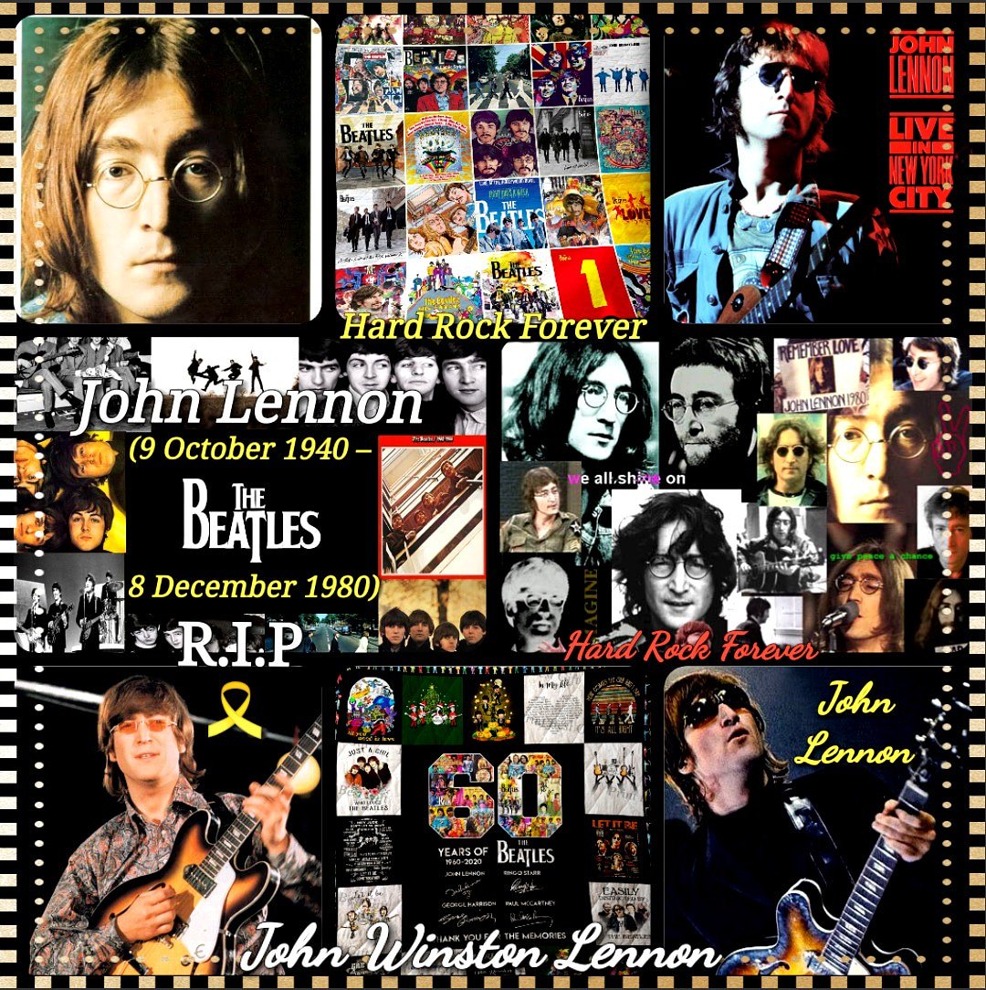 Happy Birthday In Heaven To John  Lennon  (9 October, 1940 - 8 December, 1980).   