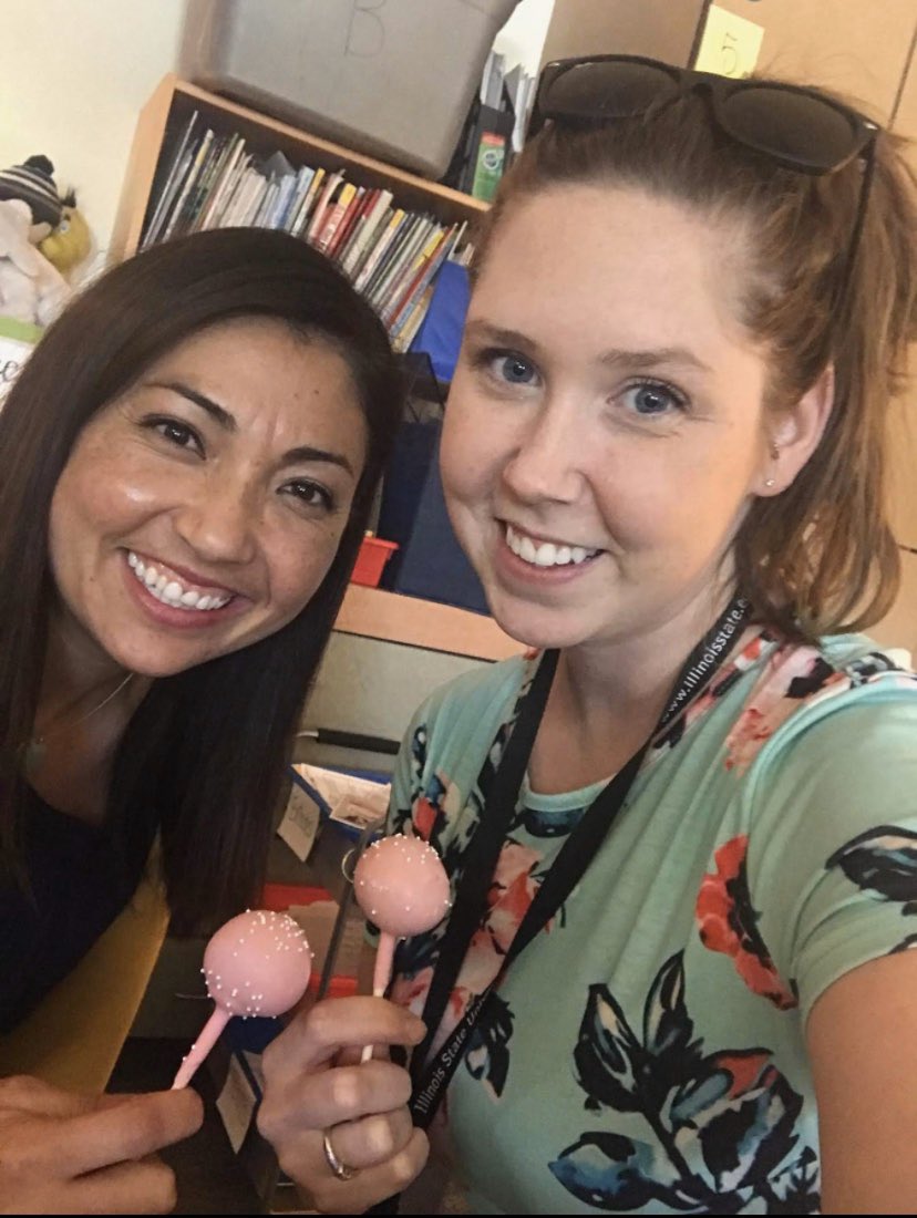 It was dress like a teacher day <a href="/HLSBulldogs/">HLS</a> and these two Ss decided to dress like <a href="/bspangler2017/">Bri Spangler</a> and I. #thirdgrade #memories