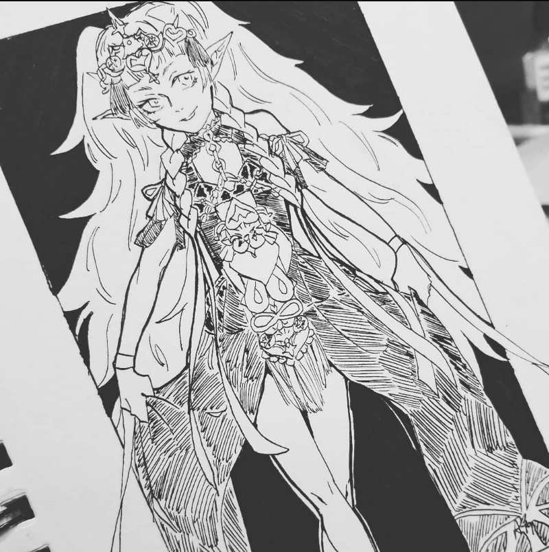 Spoilers!! Catching up on #Inktober slowly... #inktober2019 #feinktober2019 