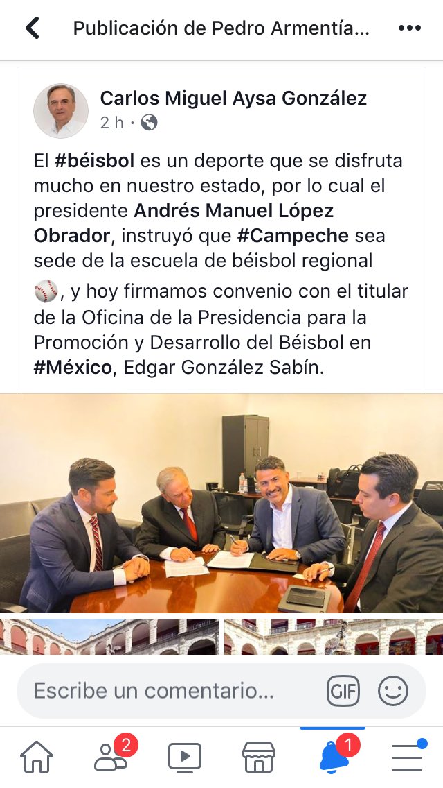 EmmanuelGpe's tweet image. Excelente noticia gracias ⁦@AysaGonzalez⁩ por esa importante gestión para que Campeche sea diferencia!! Y la gente que está dirigiendo el deporte se enfoque más en los valores que en los resultados!!