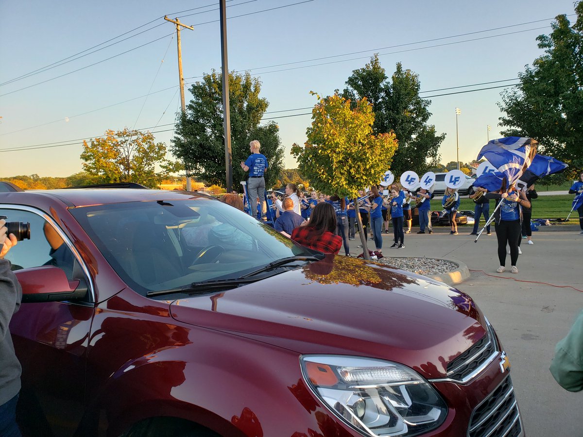 MrsChap48451's tweet photo. Why cook dinner?  The LF band is playing at Culvers! #LFLeads https://t.co/HHdWFwxLaM