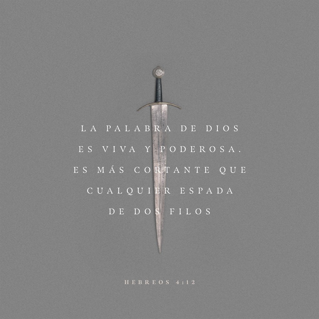 MundoDeFe's tweet photo. “Tienes que CONOCER la Palabra de Dios para poder USAR la Palabra de Dios. El diablo tratará de tentarte usando solo una parte de la verdad pero La Palabra de Dios- en su totalidad y en contexto - tiene la respuesta para cada situación que podríamos enfrentar.” - P. Tim Holland https://t.co/6k8dPcYtbj