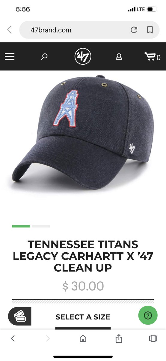 titans carhartt hat
