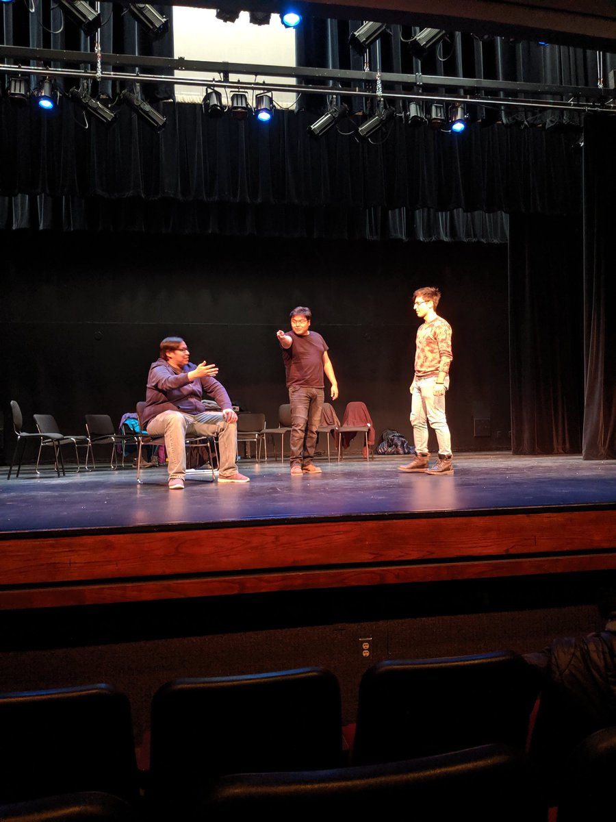 cna_comedyfest's tweet photo. Some of #Yellowknife's top young comedians are at a comics workshop with @HowieMiller @marywalsh11 and @Chadillmatic.  They'll also be competing tonight for a chance to perform in tonight's finale! https://t.co/qROp0caiFx