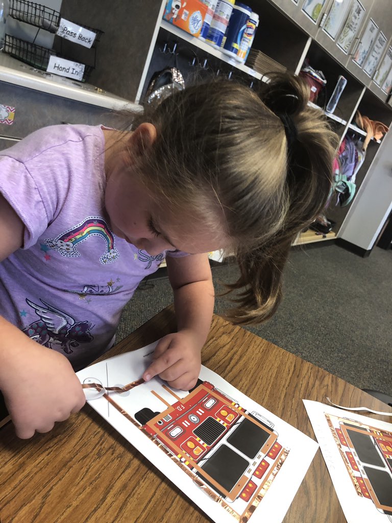 iteachem97's tweet photo. Celebrating Fire Safety Week and made LED paper circuits from @Makerspaces_com for our local firemen. Thanks @APudenz for the help! https://t.co/3StF2bA8Eo