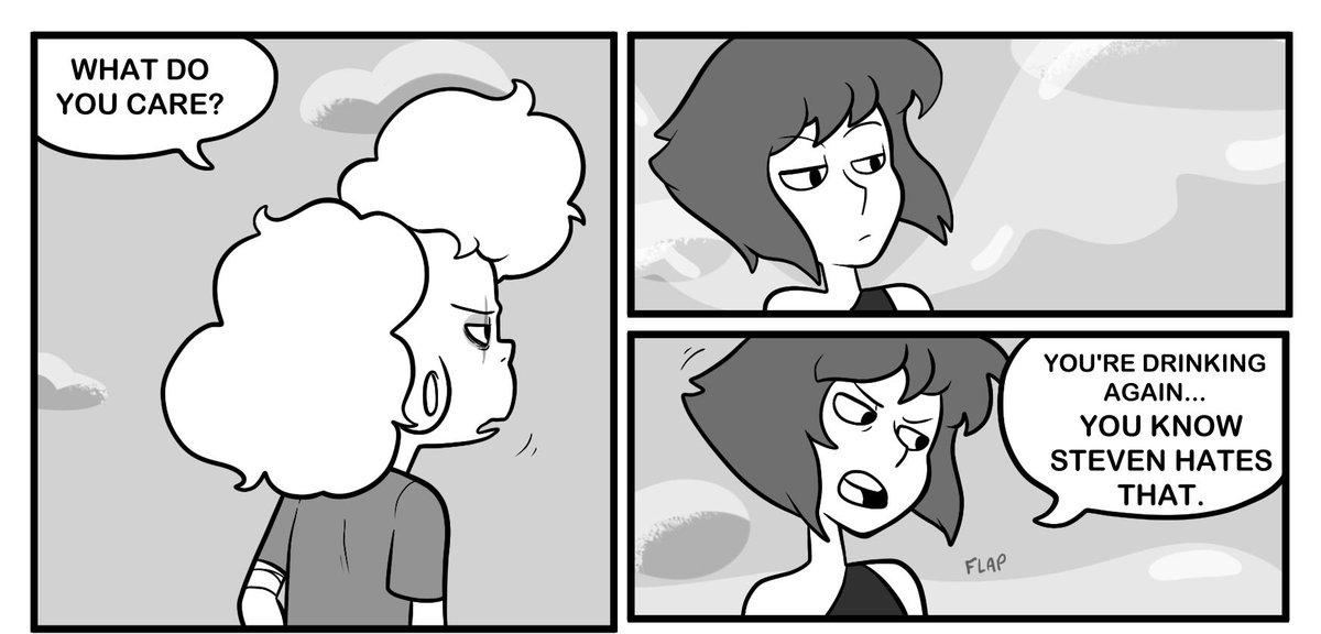 cw alcohol mention
I'm gonna keep promoting my AU comic as much as possible bc im working very hard on it! #StevenUniverse
https://t.co/9shAVc8Vnf