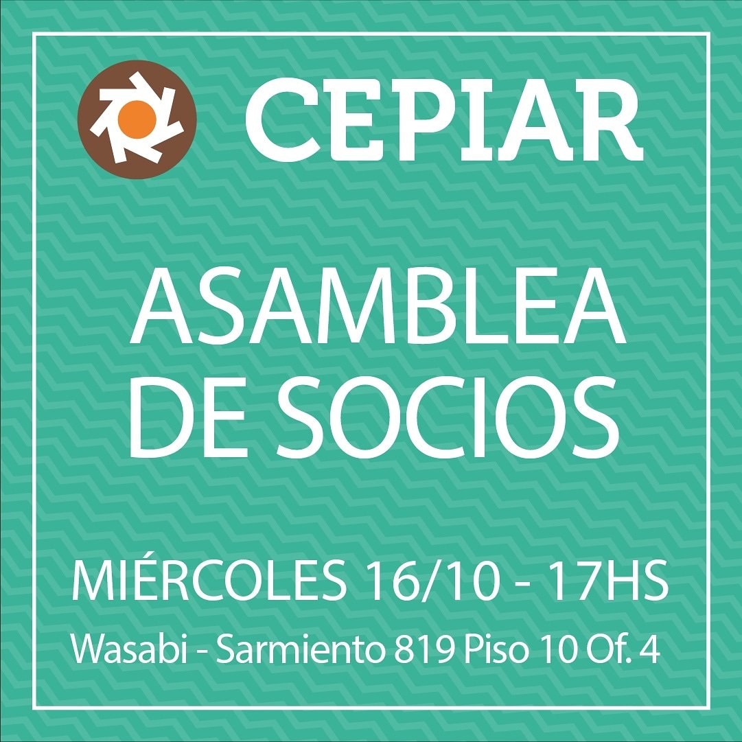 CepiarOk's tweet photo. Agendate! 
Próxima Reunión: Miércoles 16/10 - 17hs. 😄 https://t.co/BCr77UVQwa