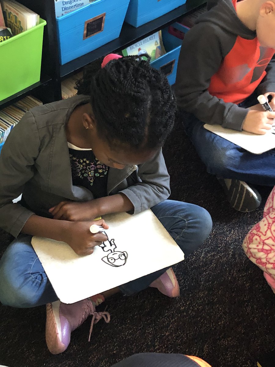 herbertjen23's tweet photo. Ss practicing their visualizing skills.@RoundHillES https://t.co/W0MEiddL50