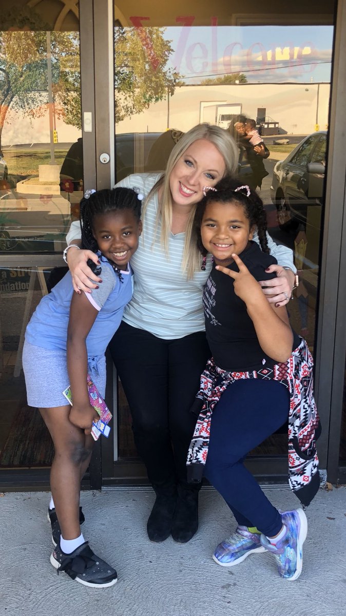 Stopped by <a href="/OGB_shs/">OGB Club SHS</a> to visit these two sweet girls after school today. They gave me the best tour of their after school classrooms. It made my day! <a href="/SymmesElem/">Symmes Elementary</a>