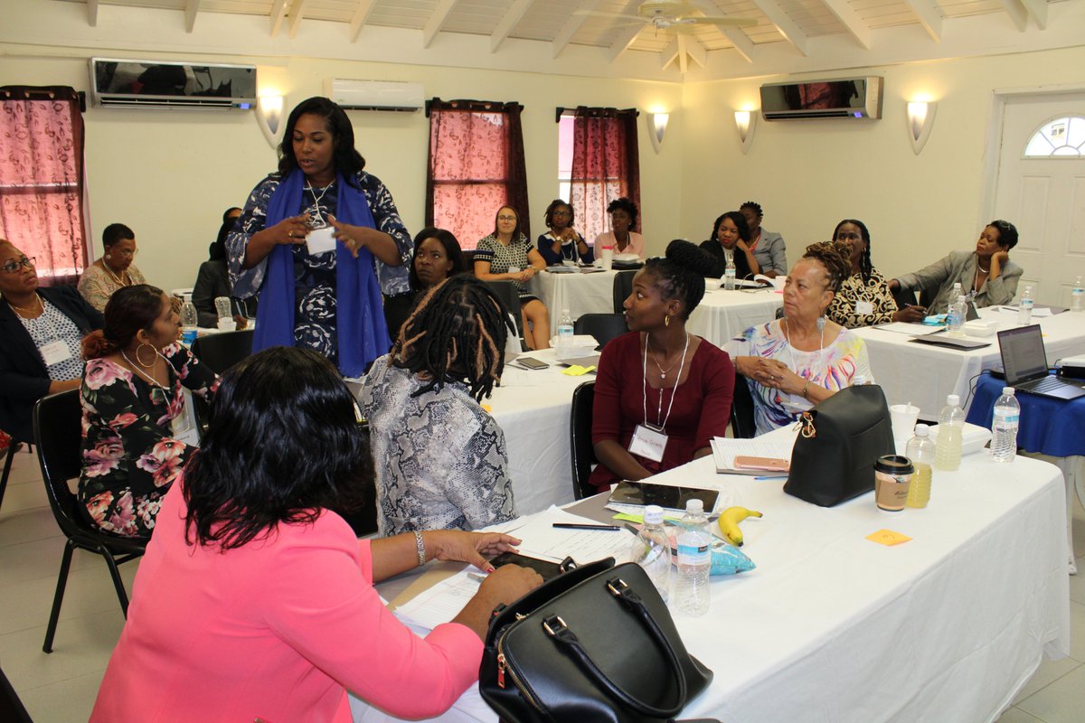 _CIWiL's tweet photo. Day 1-#CIWiL #CandidateandLeadershipTraining with women in #PoliticalandPublicLife from #StKittsandNevis #Dominica & #Montserrat.
#WomeninLeadership #WomenInPolitics #SDG5
Today's Learning: #StandUpforEachOther
#PWPLC is an initiative funded by the @CanadaDev @ParlAmericas https://t.co/WjHxas7EqY