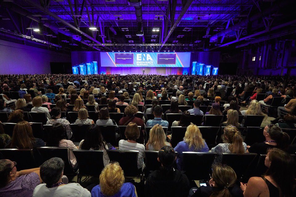amnurseproject's tweet photo. Happy #EmergencyNursesDay!
We had a blast getting to reconnect with so many of the amazing, hard working, ED nurses featured in our new film, "In Case of Emergency," at the @ENAorg annual convention #EN19. We can’t wait to share their incredible stories with you. https://t.co/1Qyq2F0Xql