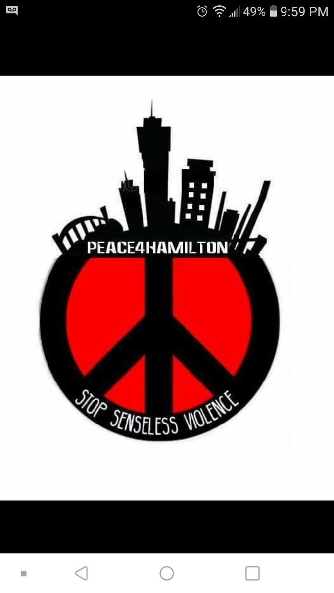 HamiltonPeace4's tweet photo. @PhilPerkinsCHCH We here at @HamiltonPeace4 ALL @Goctorontochapter SENDS OUR RESPECTS....The Violence Needs to STOP! #STOPSENSELESSVIOLENCE #whenwillitend #Peace4Hamilton #keepourchildrensafe #unityisimportant #cityofhamiltonincrisis #weneedaction https://t.co/4RHDVBwZ4D