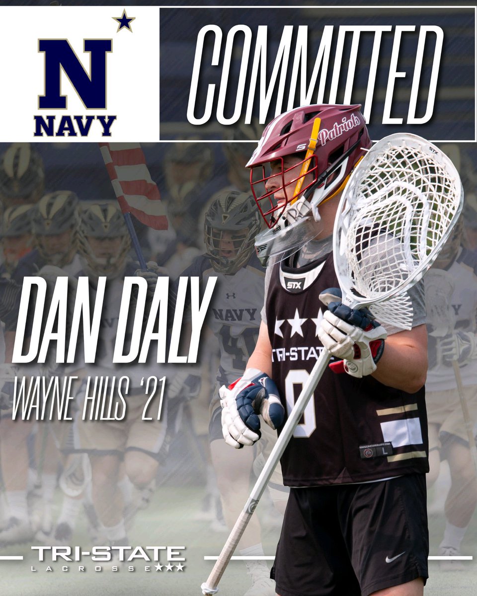 WayneHills_FB's tweet photo. Congrats @dan1daly on his commitment to the United States Naval Academy to play lacrosse!! #GoNavy ⚓️🇺🇸 https://t.co/FlE066lf09