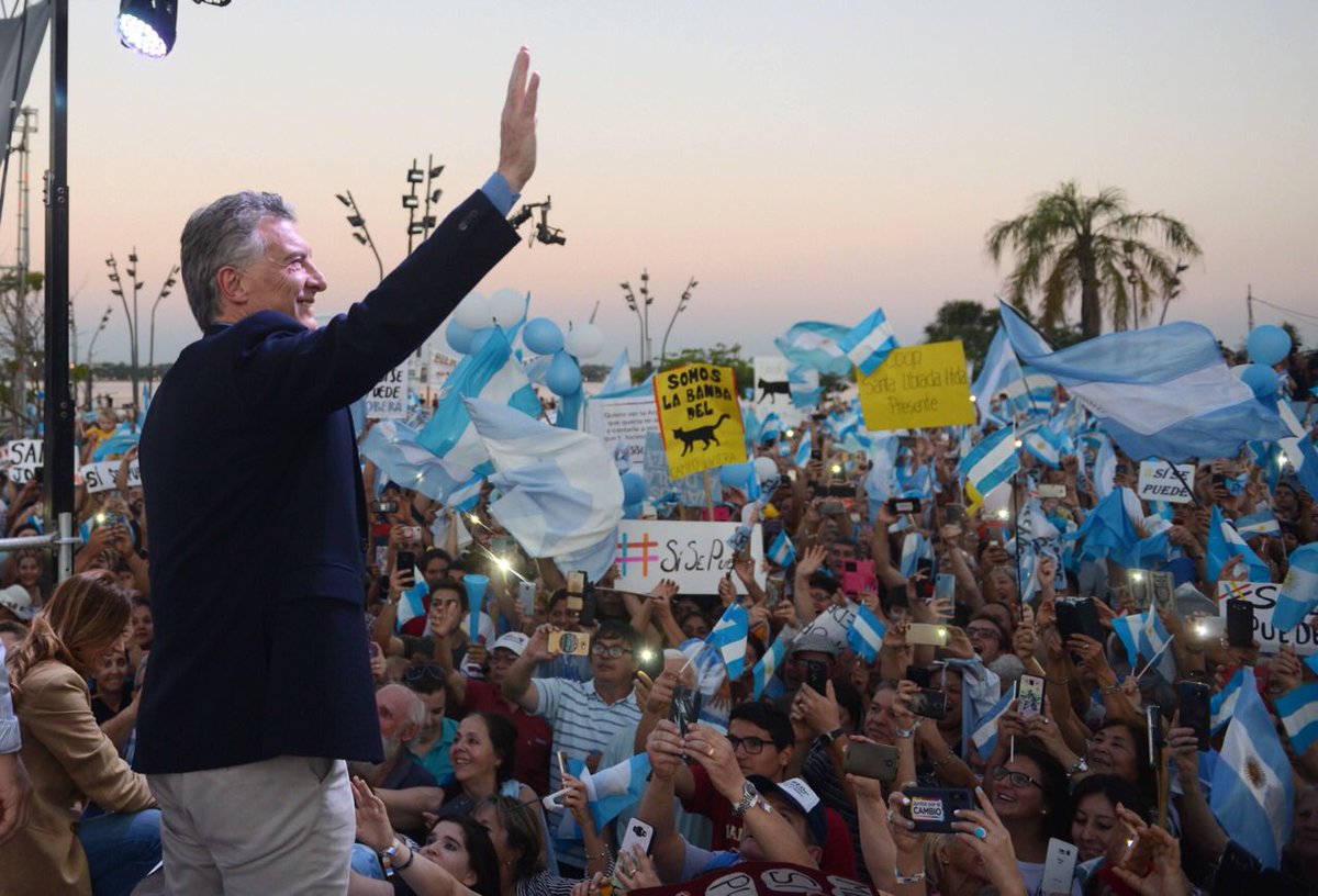 mauriciomacri's tweet photo. Gracias Posadas!!! #SíSePuedeMisiones https://t.co/FBKNMN9RL8