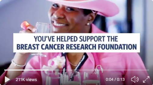 Did you know that by choosing @Delta over the last 15 years, you've helped support the @BCRFcure?! 

@AllisonOnBoard

#BreastCancer #BreastCancerAwarnessMonth 
#BeTheEnd #ResearchIsTheReason #OneWomanisTooMany