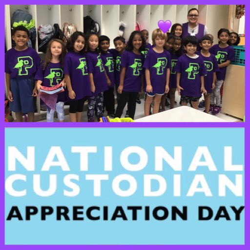 These Pipers took the time to make some cards and write some letters in honor of our wonderful custodian Ms. Blanco! 💜 Thank you for the huge job you do, you are loved and very appreciated!