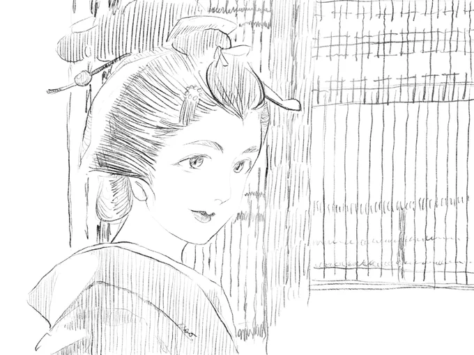 お出かけ前らくがきにて候 