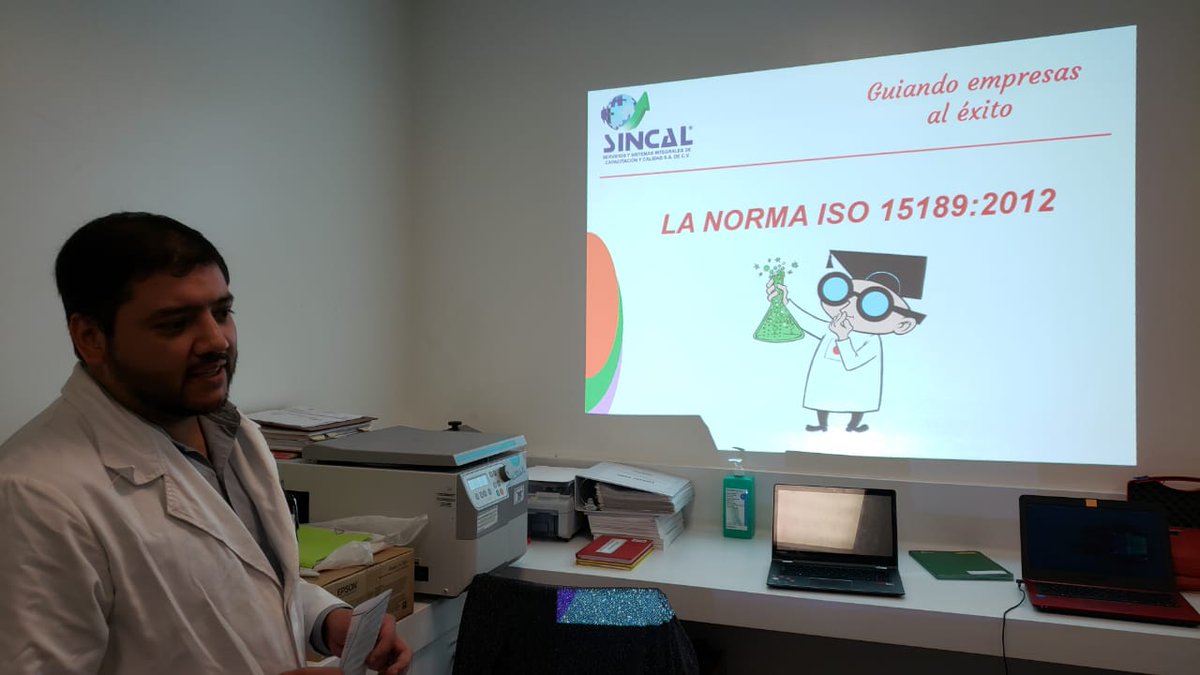 SINCAL_Mx's tweet photo. Curso de #ISO15189 en la empresa StarMedica. https://t.co/DN9l23RnxK