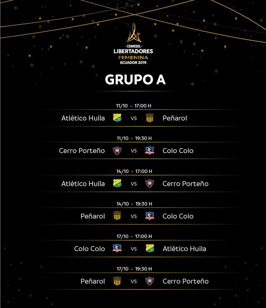 deportesradar's tweet photo. ⚽SE VIENE LA COPA LIBERTADORES⚽

En dos días inicia la Copa CONMEBOL Libertadores FEMENINA, el torneo de clubes, del fútbol femenino, más importante de Suramérica. 

🇨🇴Colombia:
Atlético Huila (Actual campeón), América de Cali y el Independiente Medellín.

📸 @LibertadoresFEM https://t.co/JX0vHKcYgi