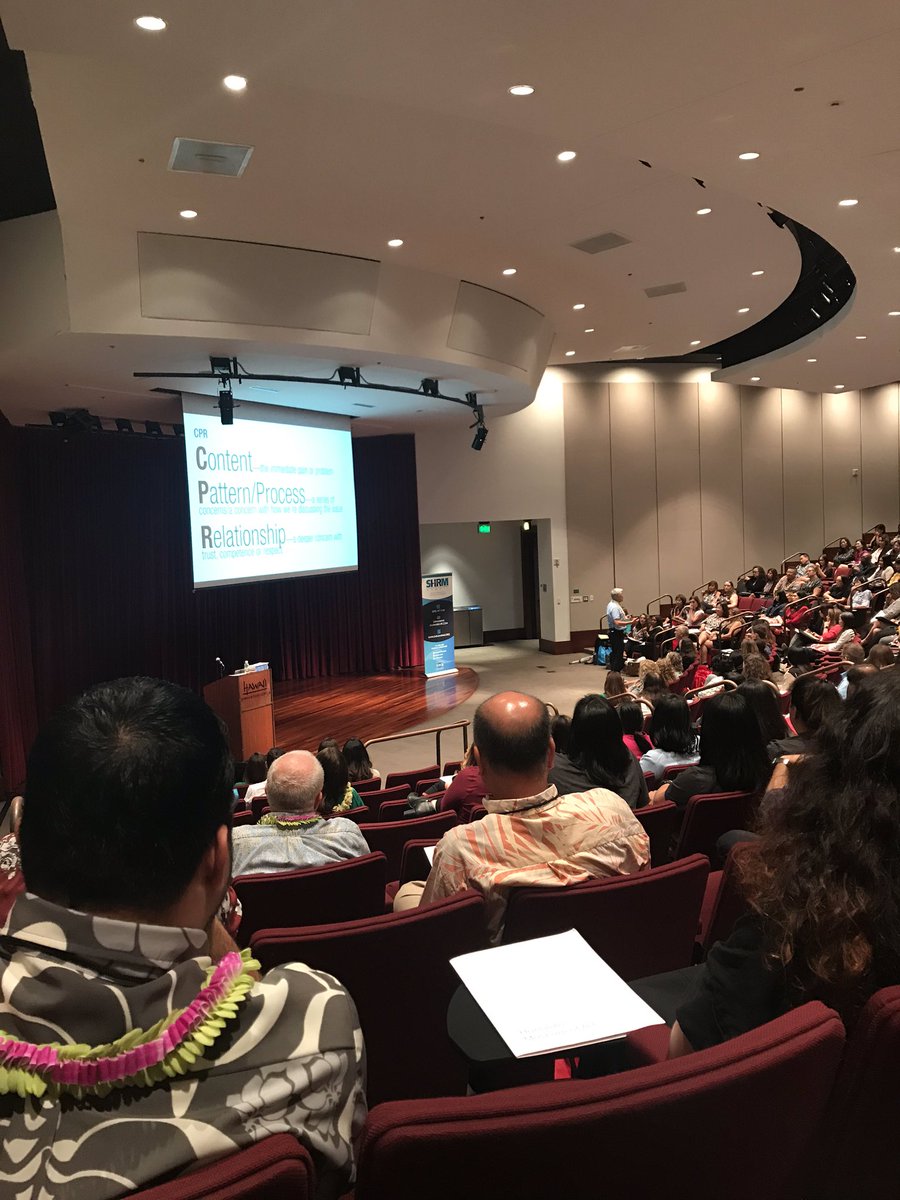 Annual HI SHRM conference!  Great sharing of talent management and HR experiences with the state’s HR practitioners and leaders! #SHRM#SHRMHI19