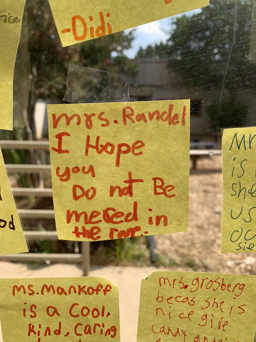 DES_Delgado's tweet photo. These kids!!! I couldn’t help but snap a couple from current and past students... such small words just warm my heart! Here are some precious ones... #DESisBEST #positivepostitnotes https://t.co/SjsvYFjiH8
