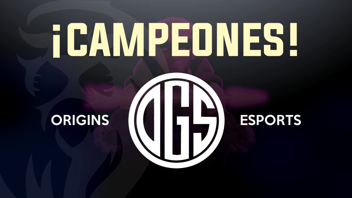 🏆 ¡TENEMOS CAMPEÓN! 🏆

Tras finalizar las 11 fechas, <a href="/OriginsEsports_/">Origins Esports</a> se consagra campeón de la 1° edición de la <a href="/SLigaGuarani/">Superliga Guaraní 🇵🇾</a> tras realizar una casi perfecta participación.

🎉 ¡Felicidades! 🎉