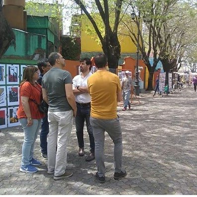 vivianadeturris's tweet photo. Recorriendo #Caminito para mejorar el espacio publico junto a @ezecapelli   @jplimodio y Victor Fernandez.
#JuntosPorElCambio  💪💪💪💪💪
@horaciorlarreta  @diegosantilli  @SilvanaGiudici https://t.co/bH0BNqBHOS