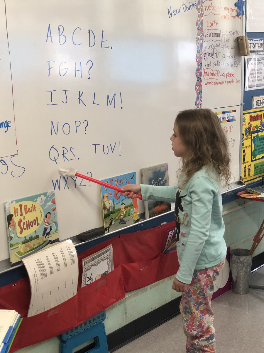 MrsMarcotteWAS's tweet photo. Using the ABCs to practice reading end marks with expression!! #punctuation #readwithexpression #greatestschoolonearth @allenl27882902 https://t.co/7P4ZCbPX7e