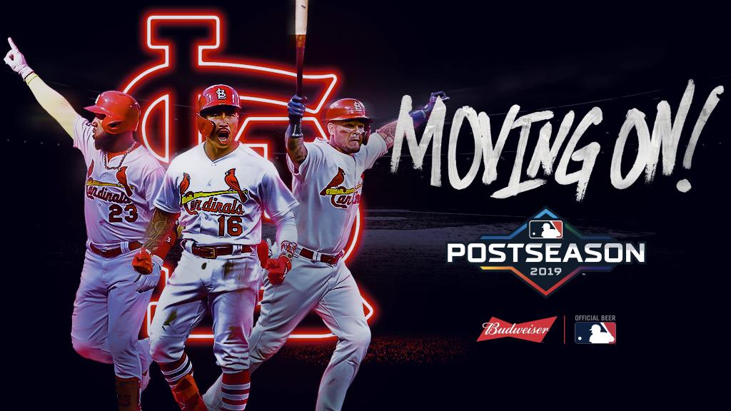 MLB's tweet image. #TimeToFly into the NLCS.

#CLINCHED