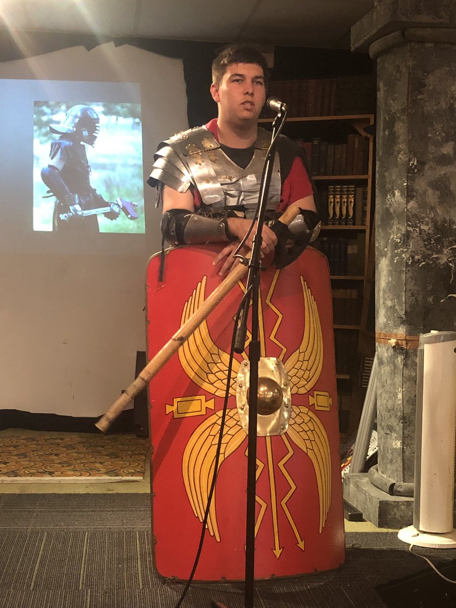 NerdNiteSC's tweet photo. Our warriors have arrived! #NerdNiteSC https://t.co/unKVrNGXXA