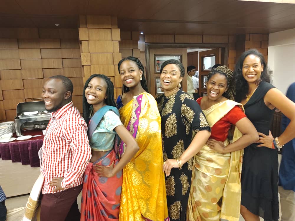 mf_ashesi's tweet photo. Our @Ashesi Melton Fellows in India at the just ended Global Citizenship Conference. 
Lookout for our fellows' reflections as they share their unique experiences from the GCC. 

@MFGlobalCitizen  @KadonzvoMajor @ZTagboto @Intro2the1 @Henrika_Amoafo @kfnhanga @__Ankrah https://t.co/d38lbN2KNT