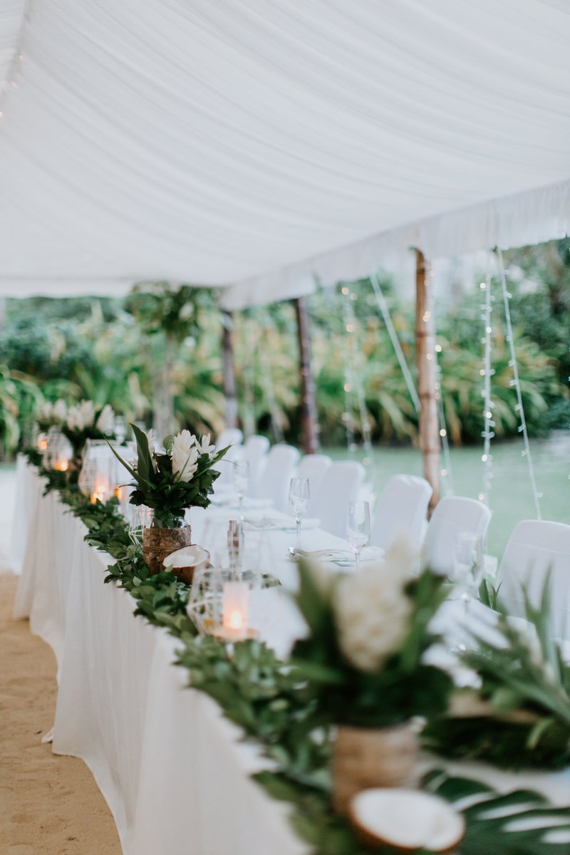Dreaming of the perfect tropical wedding in paradise? Let our dedicated  Weddings team at Pacific Resort Rarotonga make that dream a reality! 🌴💍💚  #pacificresort, image size:800x1200