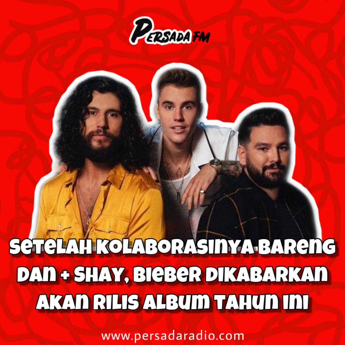 persada932fm's tweet photo. Baru aja rilis 10.000 hours bareng Dan + Shay, Bieber siapkan sesuatu yang spesial Boys and Girls! Dikabarkan, doi akan rilis album tahun ini! Yes, masih ada 2-3 bulan lagi nih, ditunggu aja deh😋 #persada932fm #hypemusicstation https://t.co/AdAagymzgQ