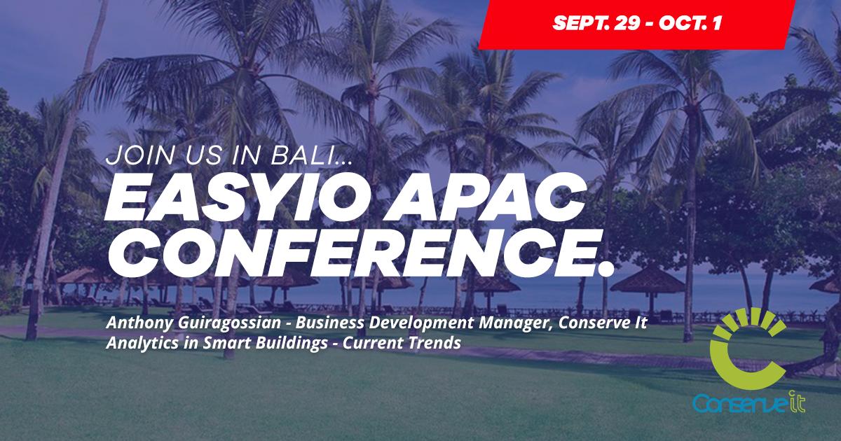 WATCH: Conserve It Business Development Manager Anthony Guiragossian (@aG_IoT) presents at the <a href="/EasyIOEurope/">EasyIO Europe</a> Asia Pacific Conference 2019, where he discusses Smart Building Analytics at the Edge. youtu.be/RU6Gg_-UUcA